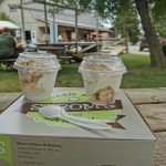 Butter Tart Sundaes from Strom's Bakery and Farm in Guelph