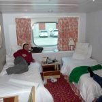 Roguetrippers Norwegian Spirit Greg Bellefontaine in Stateroom onboard Norwegian Spirit