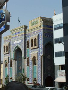 Old world souks and temples are juxtaposed in contrast to the ultra-modern architecture.