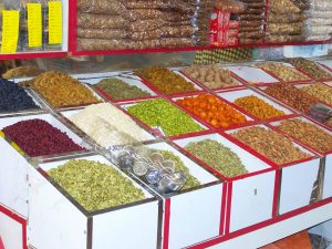 The Spice Souks of Dubai are a sea of colours and aromas.