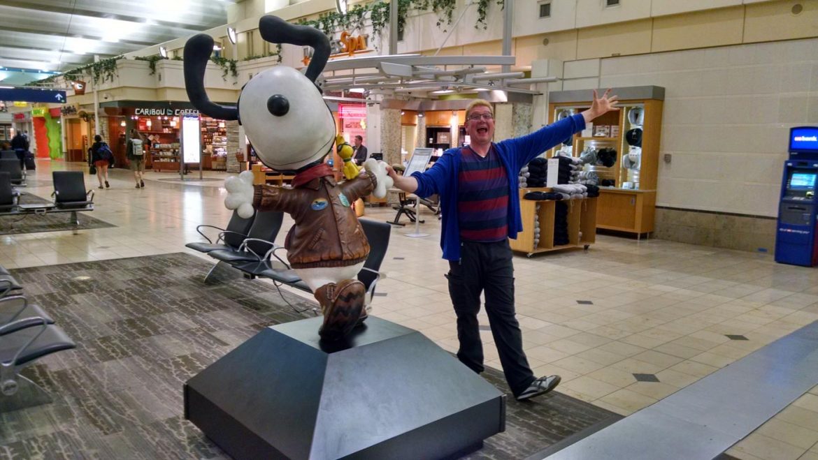 Roguetrippers flew into Minneapolis at the beginning of a Road to Fifty road trip.