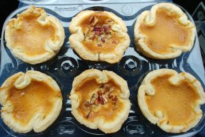 Roguetrippers bought a 6 pack of butter tarts for our butter tart quest.