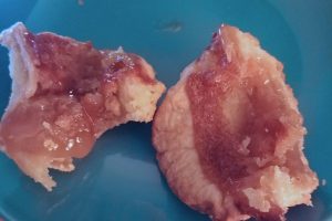 Carla's Cookie Box butter tart has a delicious and sweet filling with the right amount of oozing.