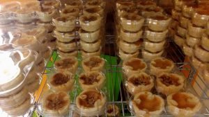 Many butter tarts.