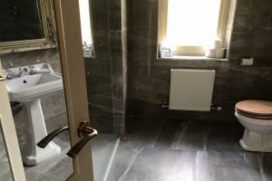 The bathroom in our room