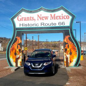 Roguetrippers took a Route 66 Roadtrip in their Nissan Rogue in 2017.