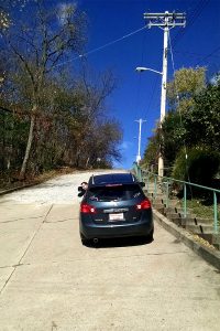 Canton Street in Pittsburgh is steepest street in USA, and good brakes are important