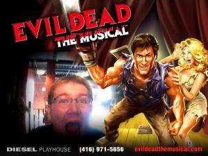 Our First time seeing Evil Dead the Musical at the Diesel Playhouse in Toronto