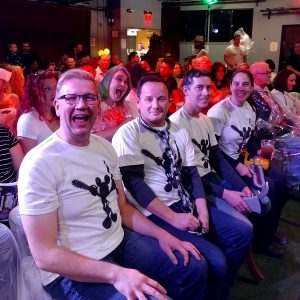 Roguetrippers had special VIP seats at the Deer in the Spotlight production of Evil Dead the Musical in Baltimore 2018