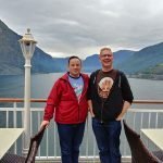 Roguetrippers waiting to disembark for an excursion.