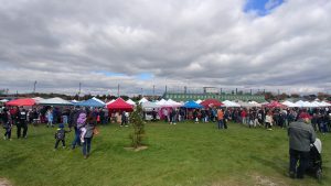 The Paris Fairgrounds for the All Canadian Events Great Canadian Butter Tart Tour