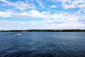 the view from the Halifax Waterfront
