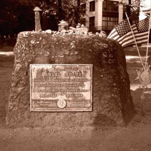 Roguetrippers cemetery travel found Samuel Adams grave