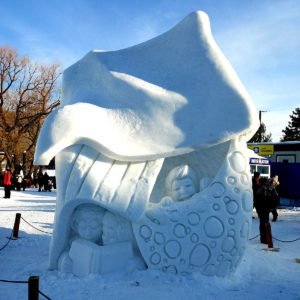 Snow Sculptures Winterlude