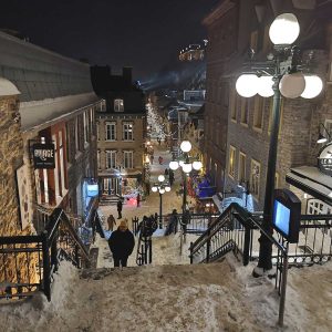Vieux Quebec Rogue Trippers visited during Carnaval
