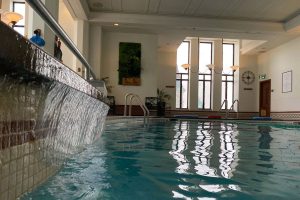 Château Frontenac pool and hot tub