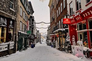 Roguetrippers visited Vieux Quebec during Carnaval winter festival