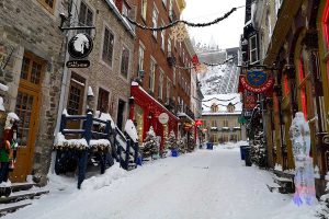 Rogue Trippers visit Vieux Quebec City World Heritage Site.