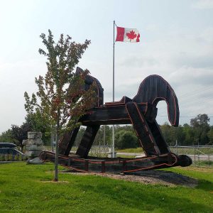 Worlds largest Rocking Horse Roadside attractions Canada