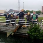 Quirky waterfront statues in Sault Ste Marie