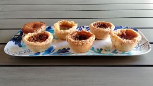 Butter tarts from Doo Doo's bakery for Roguetrippers butter tart quest