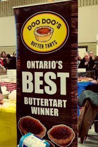 Doo Doos Bakery at a butter tart Festival in 2019