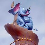 Horton Hears a Who statue at the Universal Orland Seussville