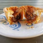 Roguetrippers enjoy a butter tart from Kristi's Market Kitchen in Harley