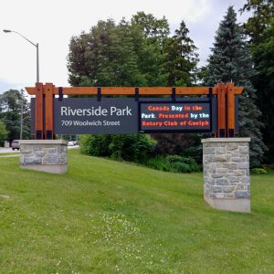 Riverside Park in Guelph is host to many festivals in Guelph