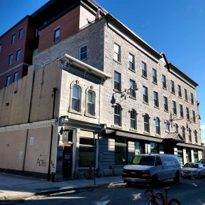 Historic buildings of the Douglas Street area Guelph