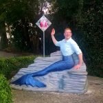 Nick Kulnies becomes a mermaid at Weeki Wachee
