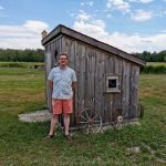 Nick Kulnies at Appleflats crabapple orchard