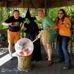 Roguetrippers hanging out with the Wicked Witch of the West in the Land of OZ