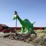 Dinosaur Roadside attraction Idaho