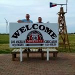 The Route 66 midpoint roguetrippers road trip