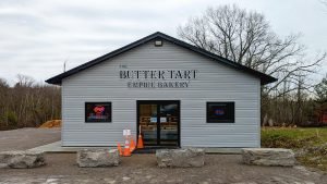 The Butter Tart Empire Bakery in Roseneath is a perfect stop for your Butter tart quest