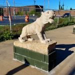 Chinese Zodiac Sculptures in Chinatown cleveland