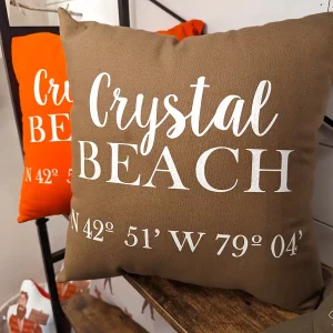 Crystal Beach Pillow