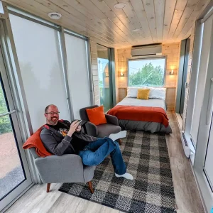 off grid luxury vacation