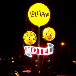 Doo Wop Style Motels on the Jersey Shore