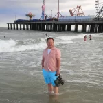Greg Bellefontaine Enjoys a road trip to the Jersey Shore