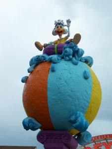 Having a Ball at Morey's Piers in Wildwoods New Jersey.