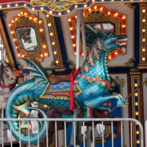 Carousel Sea Horse at Wildwoods New Jersey