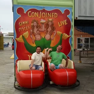 Roguetrippers have a fun time on the Jersey Shore