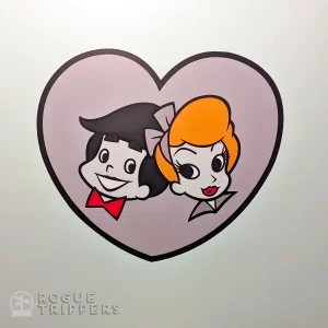 Lucy and Desi from I love Lucy Show