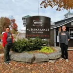 Nick Kulnies Greg Bellefontaine visit Muskoka Lakes Winery and Farm