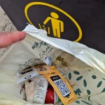 Pick up trash when you go hiking- etiquette 