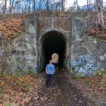 Nick Kulnies at the Screaming Tunnel in St Catharines