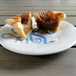 What a butter tart made with real Butter looks like